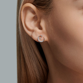 Серьги SOKOLOV - Серебро 925, Фианит (арт. 94026199)