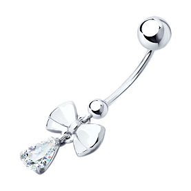 Пирсинг SOKOLOV - Серебро 925, Фианит (арт. 94060080)