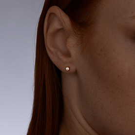 Серьги SOKOLOV - Серебро 925, Фианит (арт. 93021182)