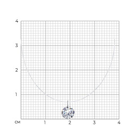 Колье SOKOLOV - Серебро 925, Фианит (арт. 94070461)