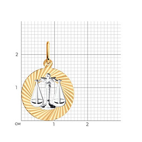 Подвеска SOKOLOV - Золото 585 (арт. 031371)