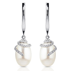 Серьги Platinum Lab. - Платина 950 (арт. ПС-291-01)