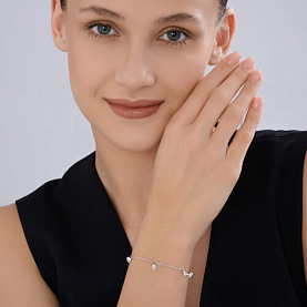 Браслет Diamant - Серебро 925, Фианит (арт. 94-150-00006-1)