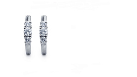 Серьги Platinum Lab. - Платина 950, Бриллиант (арт. ПС-042-01)