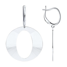 Серьги Diamant - Серебро 925 (арт. 94-121-01616-1)