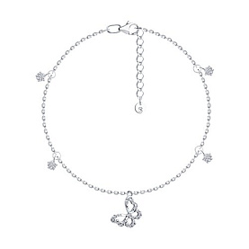 Браслет SOKOLOV - Серебро 925, Фианит (арт. 94051500)