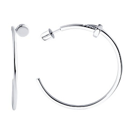 Серьги Diamant - Серебро 925 (арт. 94-122-02009-1)