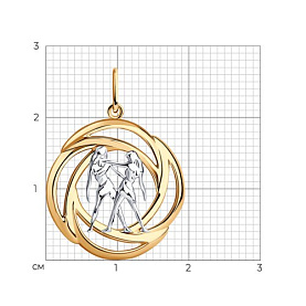 Подвеска Diamant - Серебро 925 (арт. 93-130-01287-1)