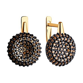 Серьги Diamant - Серебро 925, Фианит (арт. 93-120-01828-1)