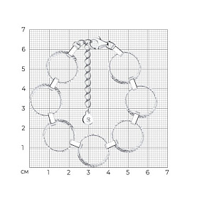 Браслет SOKOLOV - Серебро 925 (арт. 94050766)