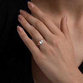 Кольцо Diamant - Серебро 925, Фианит (арт. 93-110-00204-1)