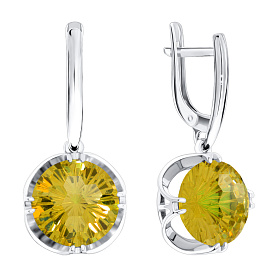 Серьги KRASNOE - Серебро 925, Фианит (арт. 2340201708-50)