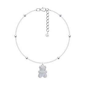 Браслет SOKOLOV - Серебро 925, Фианит (арт. 94051520)