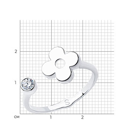 Кольцо SOKOLOV - Серебро 925, Фианит (арт. 94012943)