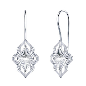 Серьги Атолл - Серебро 925 (арт. 21317а-925)