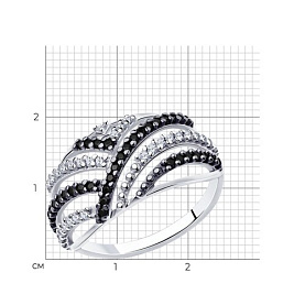 Кольцо Diamant - Серебро 925, Фианит (арт. 94-110-00785-1)