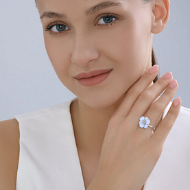 Кольцо SOKOLOV - Серебро 925, Эмаль (арт. 94014645)