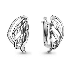 Серьги Аквамарин - Серебро 925 (арт. 31912.5)