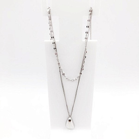 Колье Фиделис - Серебро 925 (арт. YFN0183-Rd)