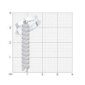Кольцо SOKOLOV - Серебро 925 (арт. 94014131-91)