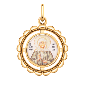 Подвеска Атолл - Золото 585, Эмаль (арт. 3276э)