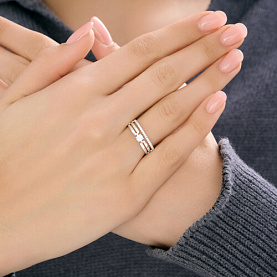 Кольцо Diamant - Серебро 925, Фианит (арт. 94-110-00062-1)