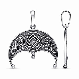 Подвеска Красная пресня - Серебро 925 (арт. 53016106)