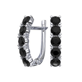 Серьги POKROVSKY - Серебро 925, Фианит (арт. 2101668-00205)