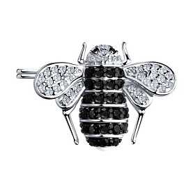 Брошь SOKOLOV - Серебро 925, Фианит (арт. 94040066)