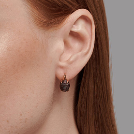 Серьги Diamant - Серебро 925, Фианит (арт. 93-120-01992-2)