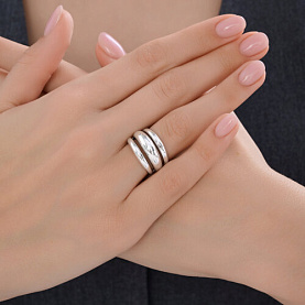 Кольцо SOKOLOV - Серебро 925 (арт. 94014635)