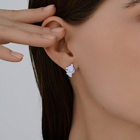 Серьги SOKOLOV - Серебро 925, Эмаль (арт. 94027009)