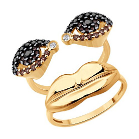 Кольцо SOKOLOV - Серебро 925, Фианит (арт. 93011181)