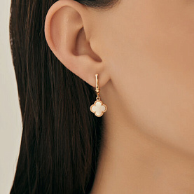 Серьги SOKOLOV - Золото 585, Перламутр (арт. 729097)