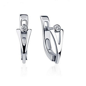 Серьги Platinum Lab. - Платина 950 (арт. ПС-232-01)