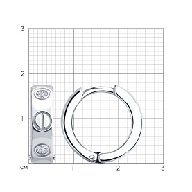 Серьги SOKOLOV - Серебро 925, Фианит (арт. 94027209)
