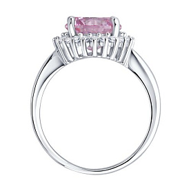 Кольцо SOKOLOV - Серебро 925, Фианит (арт. 94014498-91)