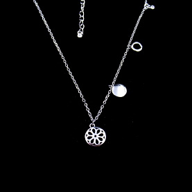 Колье Фиделис - Серебро 925, Фианит (арт. C1HT3625)