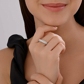 Кольцо Diamant - Серебро 925, Фианит (арт. 94-110-02160-1)