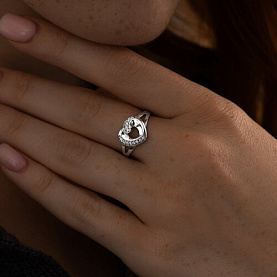 Кольцо SOKOLOV - Серебро 925, Фианит (арт. 94013597)