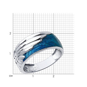 Кольцо SOKOLOV - Серебро 925, Эмаль (арт. 94013869)