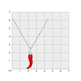 Колье SOKOLOV - Серебро 925, Эмаль (арт. 94070184)