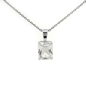 Подвеска POKROVSKY - Серебро 925, Фианит (арт. 0400857-00775)