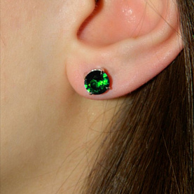 Серьги Галатея - Серебро 925, Фианит (арт. 3158.5)