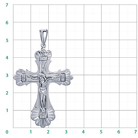 Подвеска Атолл - Серебро 925 (арт. 3315-925)