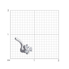 Пирсинг SOKOLOV - Золото 585, Бриллиант (арт. 1060004)