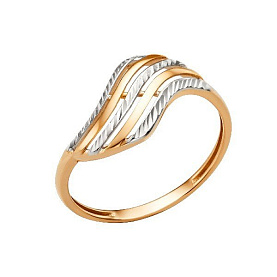 Кольцо ЮФ Династия - Золото 375 (арт. 001401-5012)