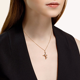 Подвеска SOKOLOV - Серебро 925, Фианит (арт. 93030020)