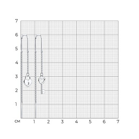 Серьги Diamant - Серебро 925 (арт. 94-123-01498-1)