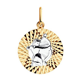 Подвеска SOKOLOV - Золото 585 (арт. 031385)